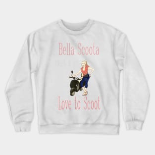 Scooter Girl Twist and go Crewneck Sweatshirt